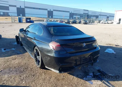 2014 BMW 650I Gran Coupe from USA, damaged, VIN WBA6B2C59ED129147